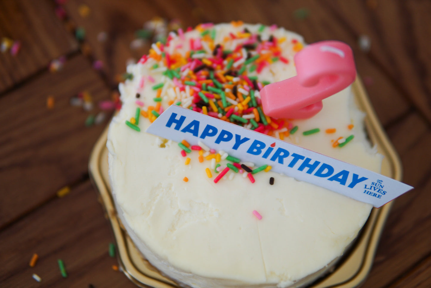 《誕生日セット》濃厚生クリームチーズケーキ12㎝