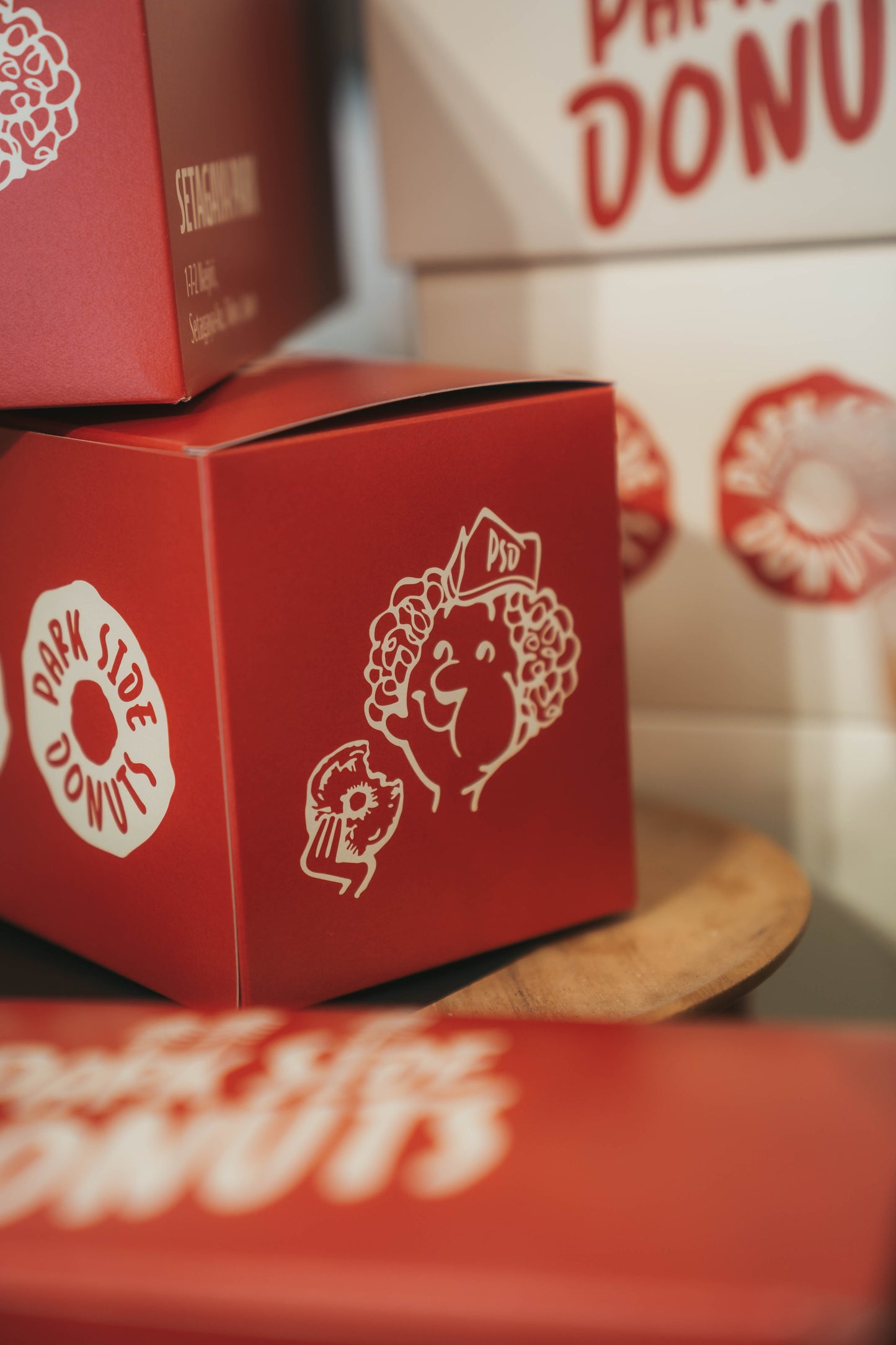 PARK SIDE DONUTS(パークサイドドーナツ)チョコ3個BOX