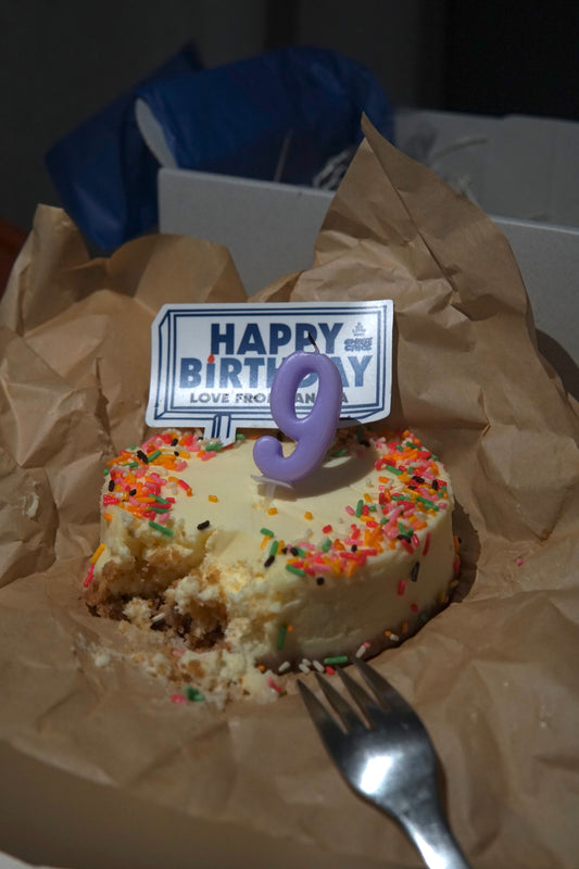 《誕生日セット》濃厚生クリームチーズケーキ12㎝