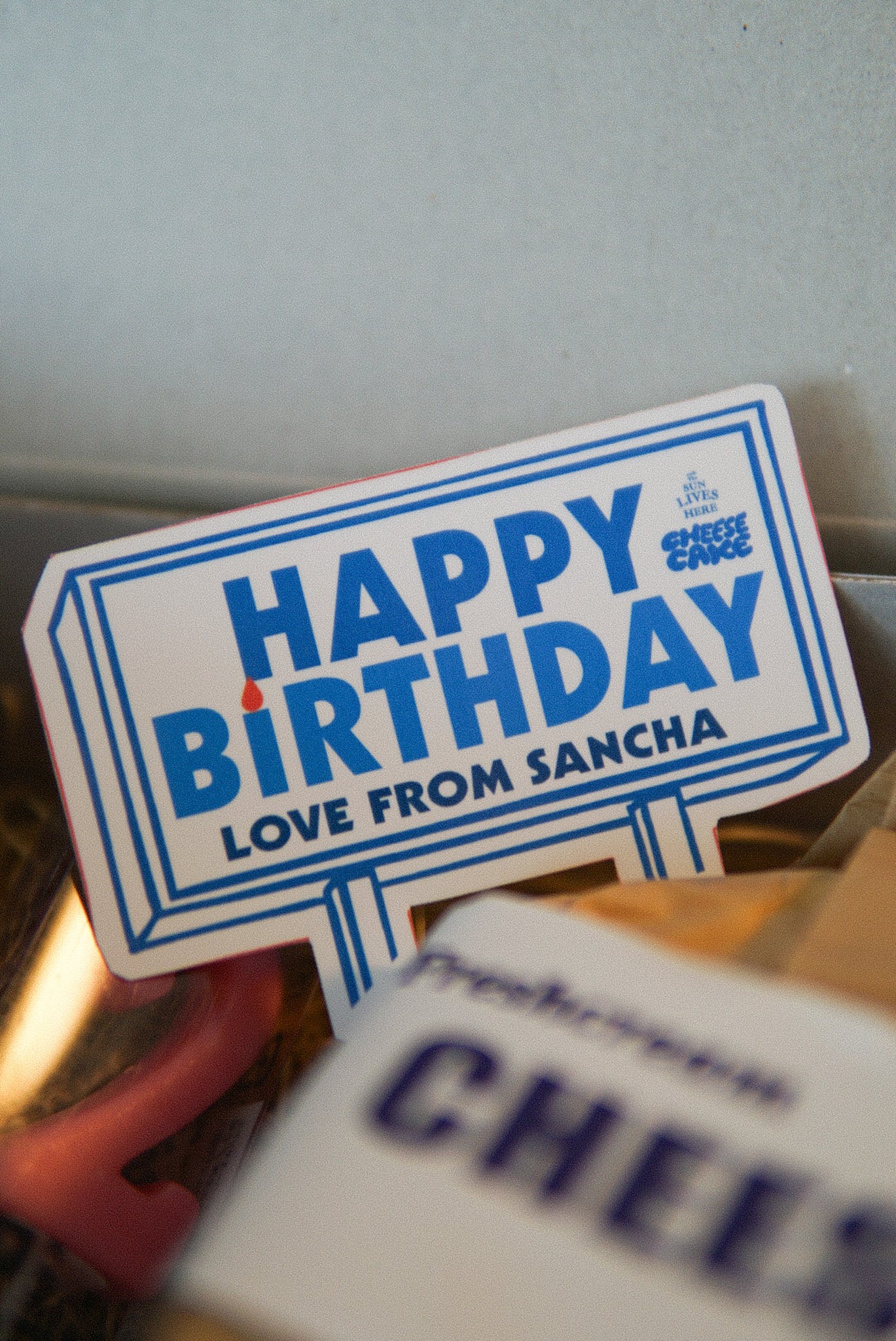 《誕生日セット》濃厚生クリームチーズケーキ12㎝
