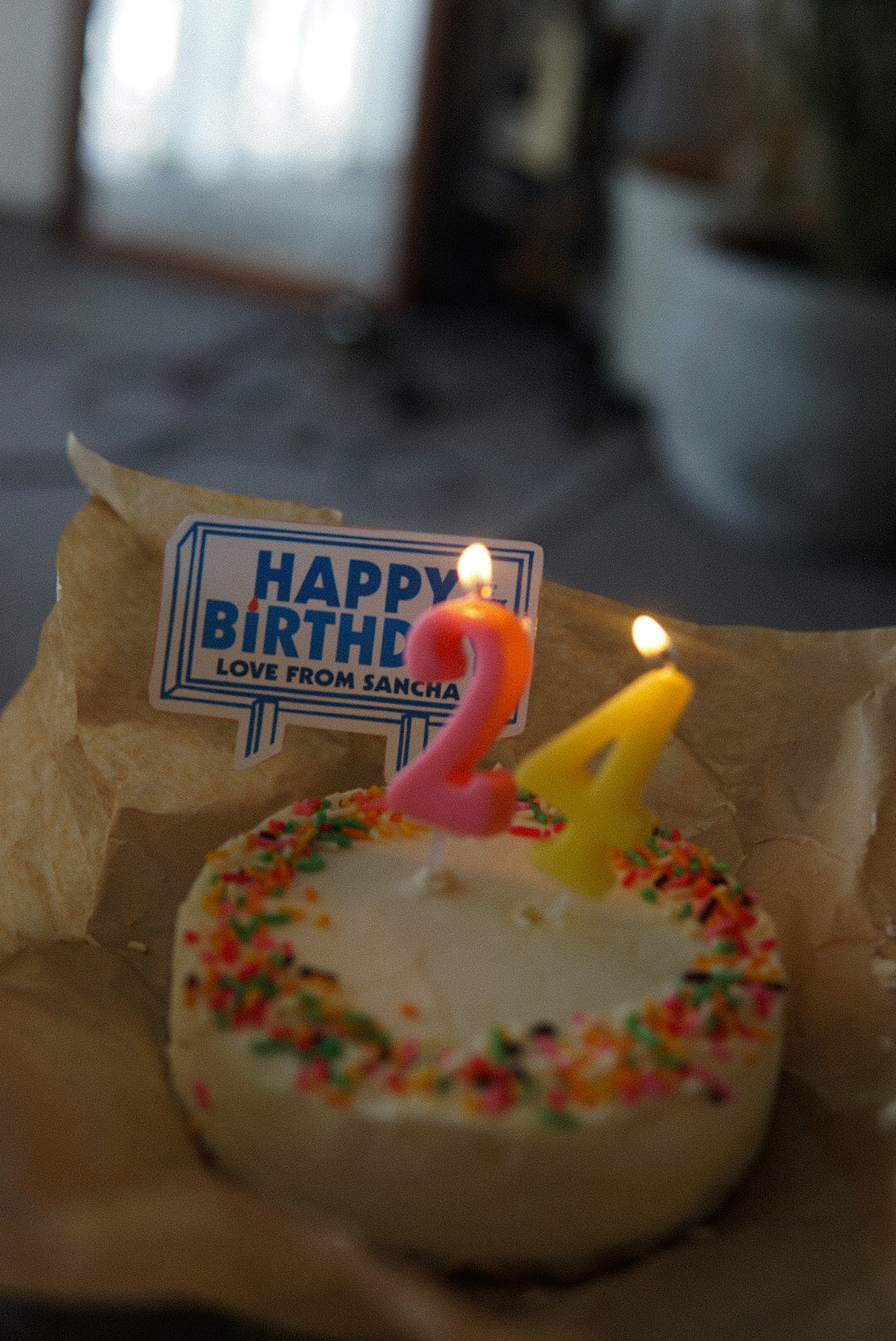 《誕生日セット》濃厚生クリームチーズケーキ12㎝