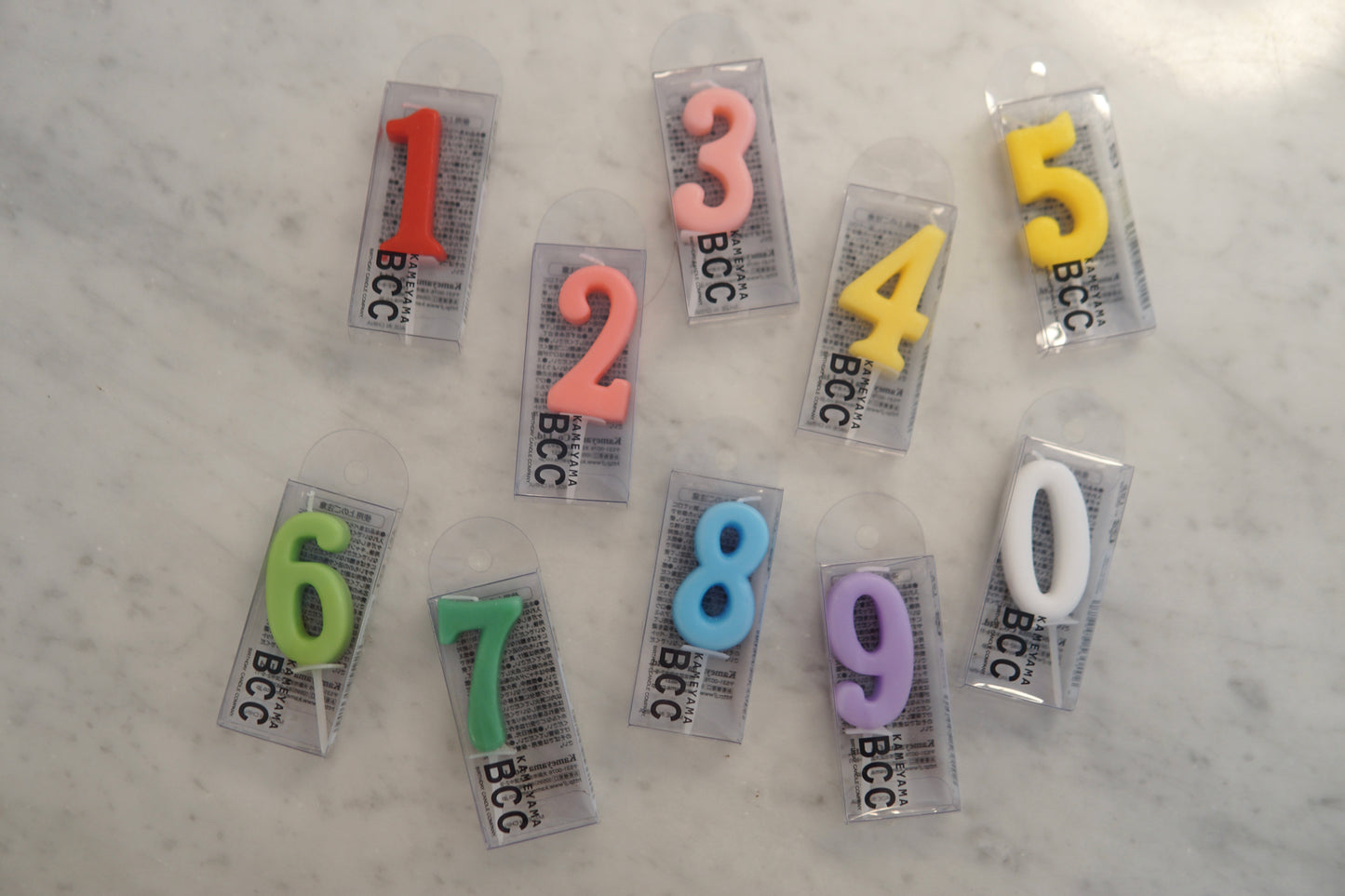 ナンバーキャンドル