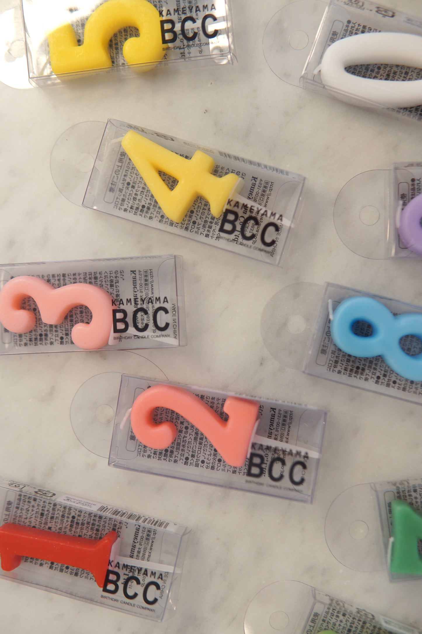 ナンバーキャンドル