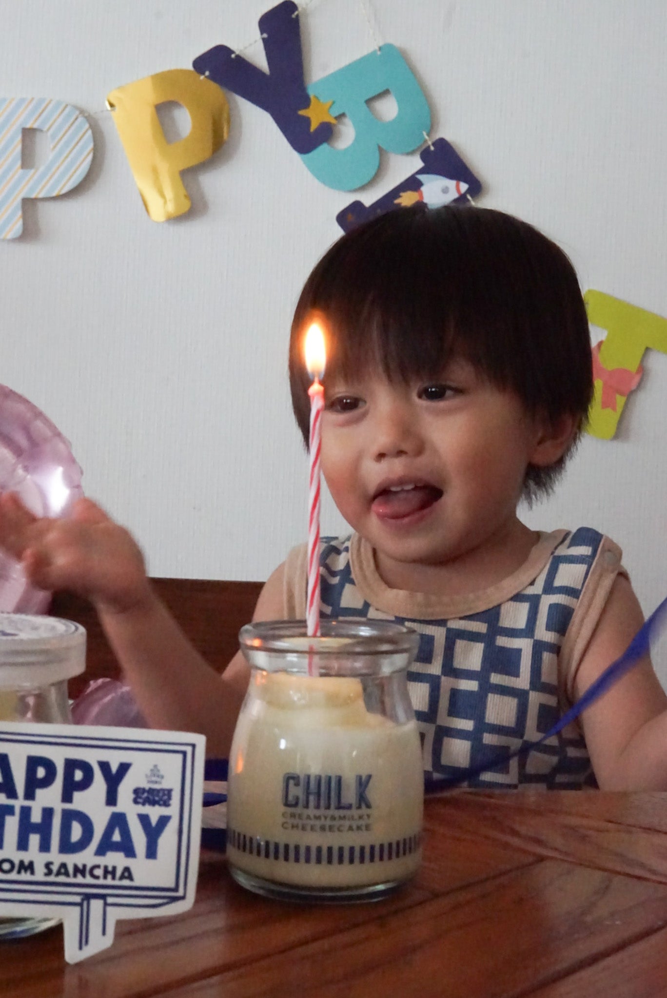《誕生日セット》誕生日CHILK|瓶詰めチーズケーキ 2個入り ギフトセット