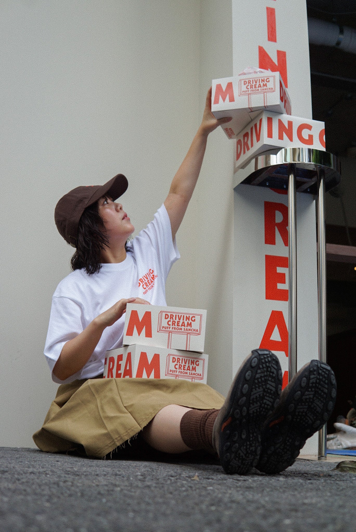 【先行販売】DRIVING CREAM オリジナルTシャツ
