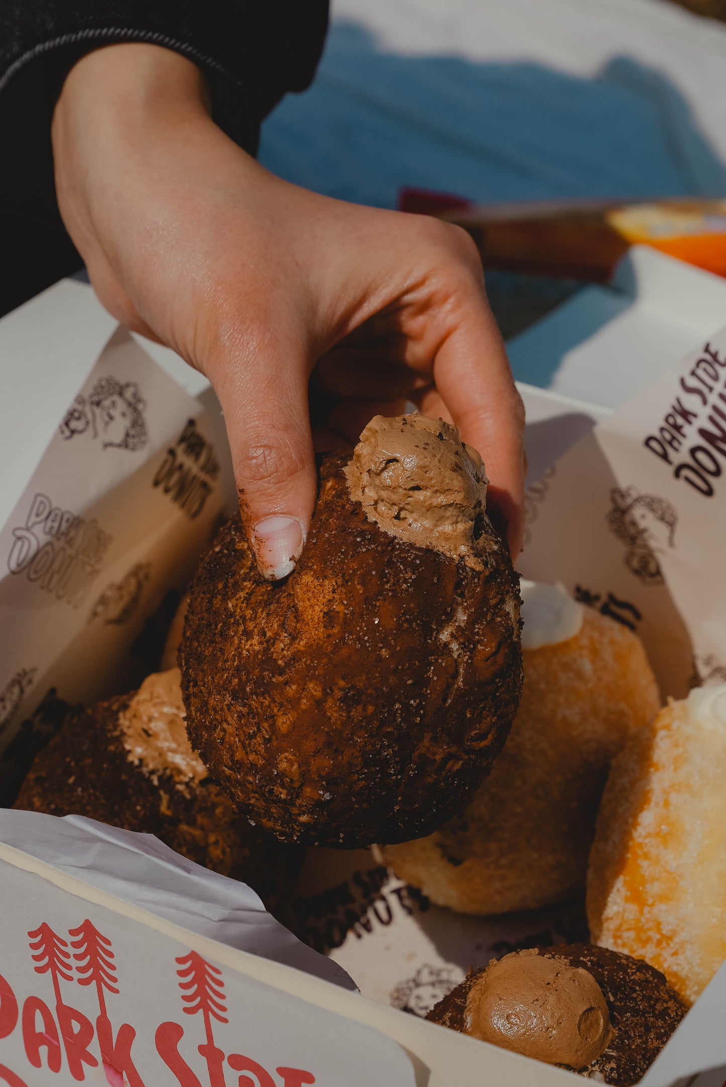 PARK SIDE DONUTS(パークサイドドーナツ)チーズ&チョコ6個BOX