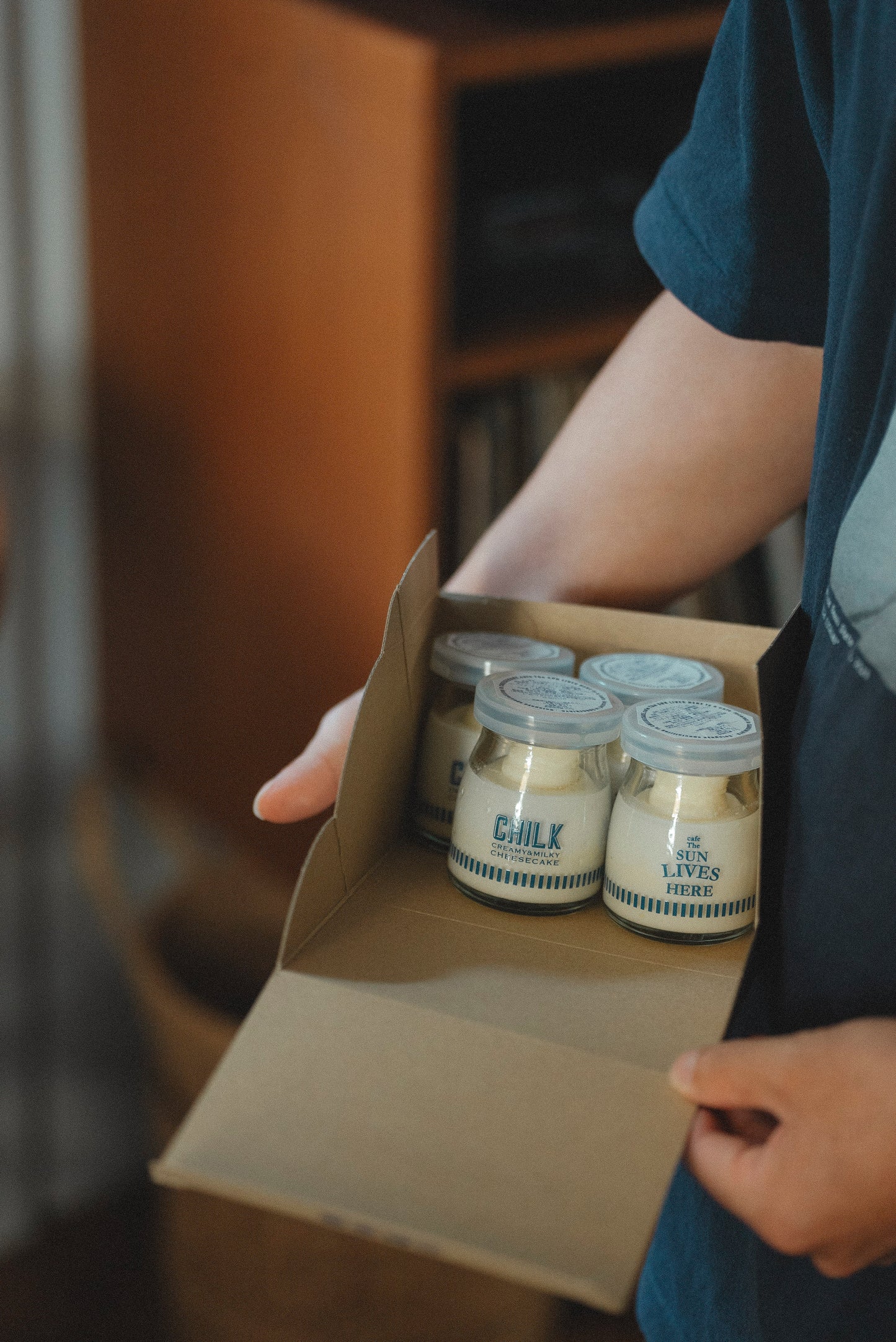 CHILK チーズケーキ プレーン 4個入 BOX