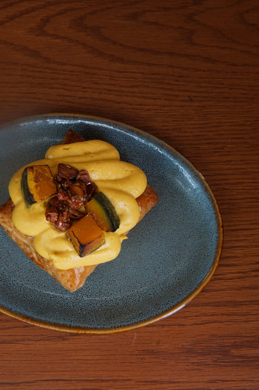 秋の新作「かぼちゃパイ」誕生秘話。