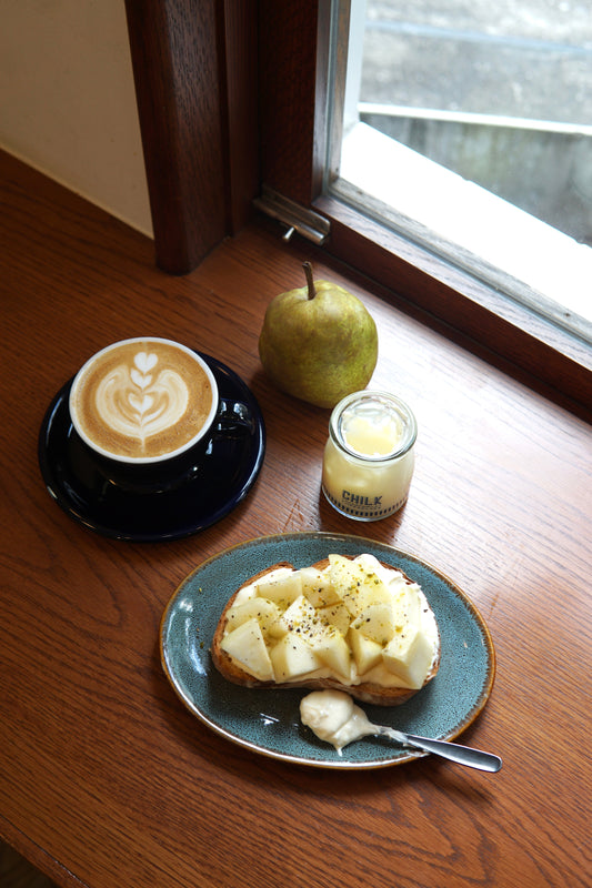 ラフランス香る朝のごほうび