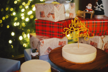 【店頭受け取り】クリスマス生クリームチーズケーキ15㎝