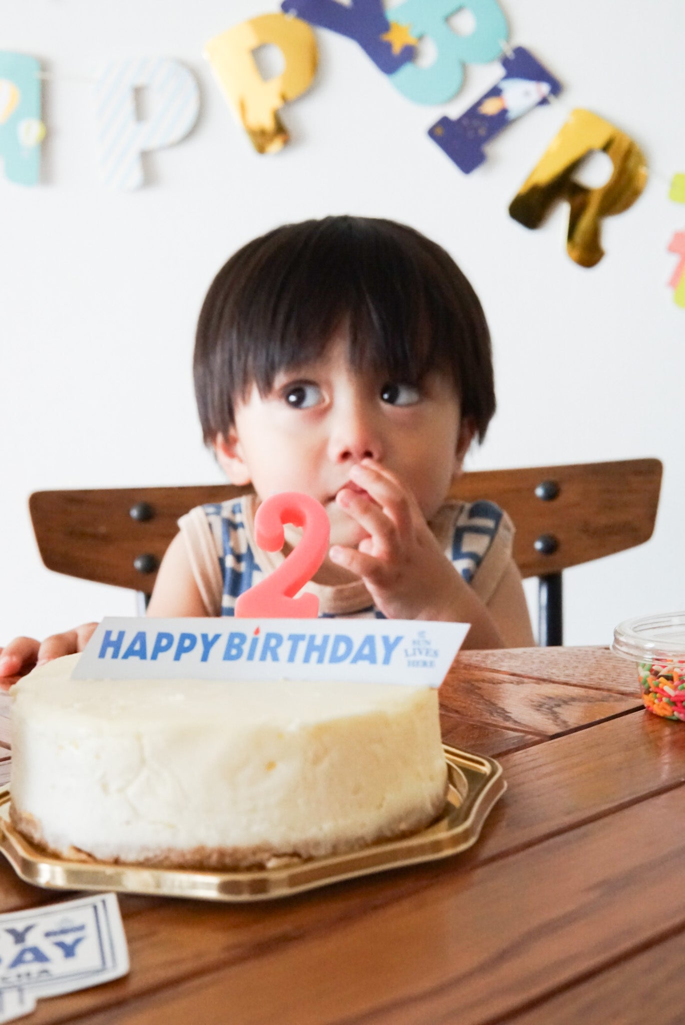 《誕生日セット》濃厚生クリームチーズケーキ12㎝