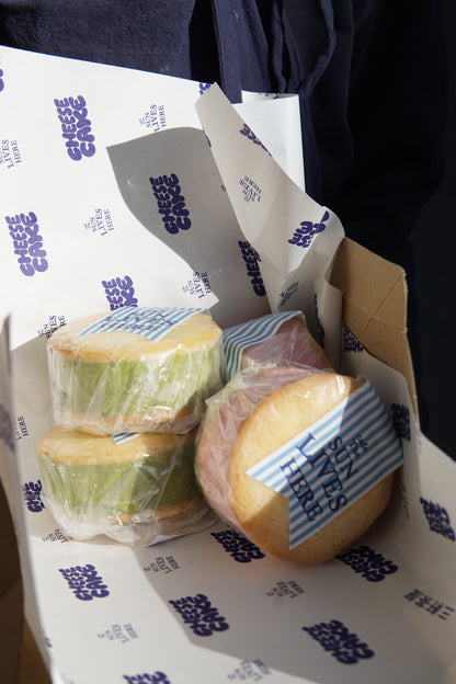 チーケーサンド 抹茶/ストロベリー 4個入