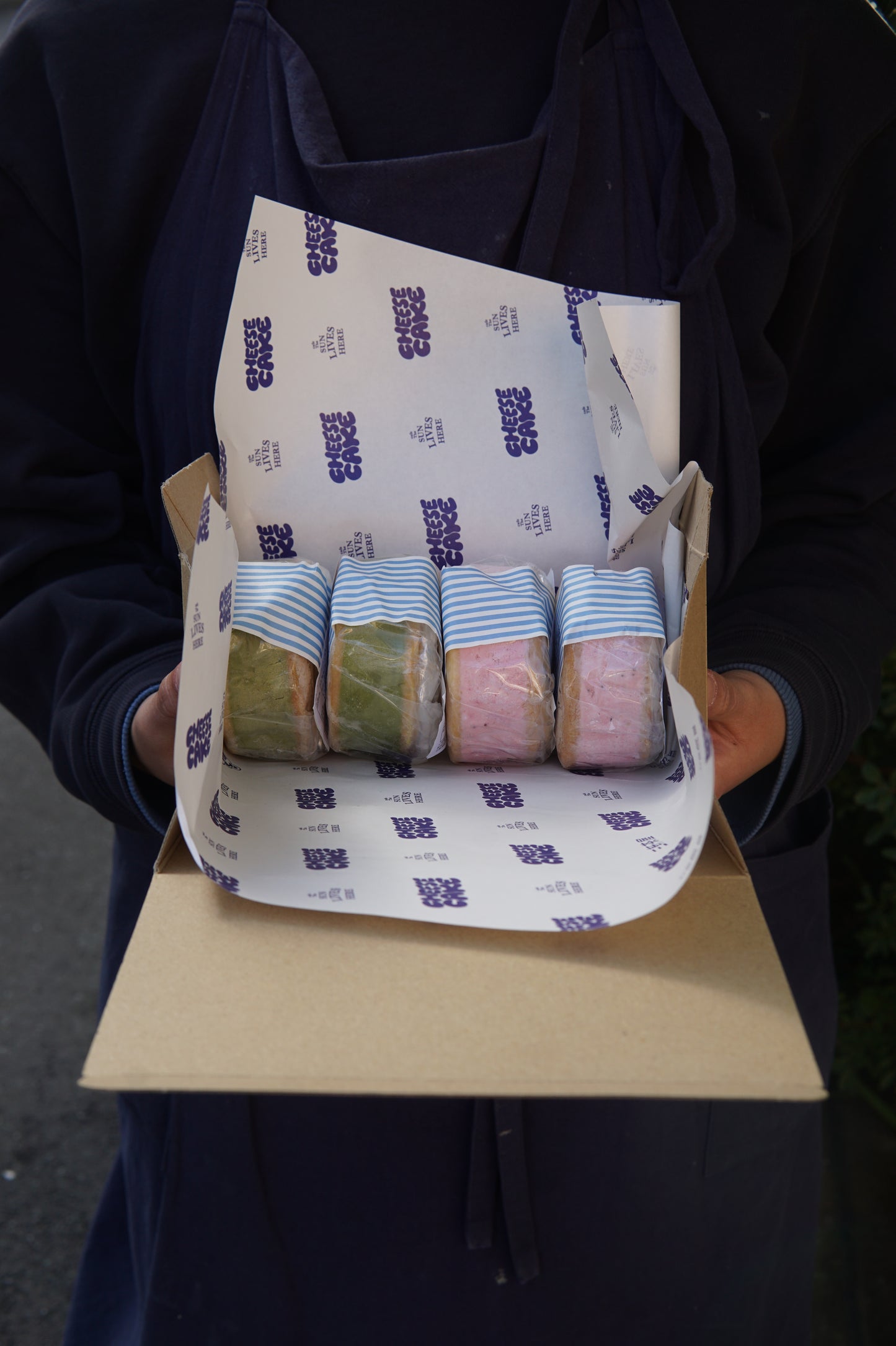 チーケーサンド 抹茶/ストロベリー 4個入