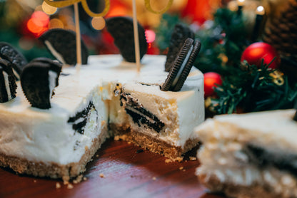 【店頭受け取り】クリスマスクッキーの生クリームチーズケーキ12㎝