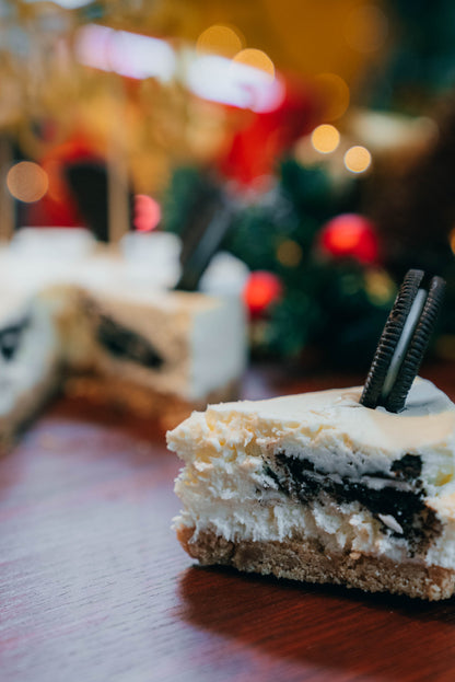 【全国配送】クリスマスクッキーの生クリームチーズケーキ15㎝