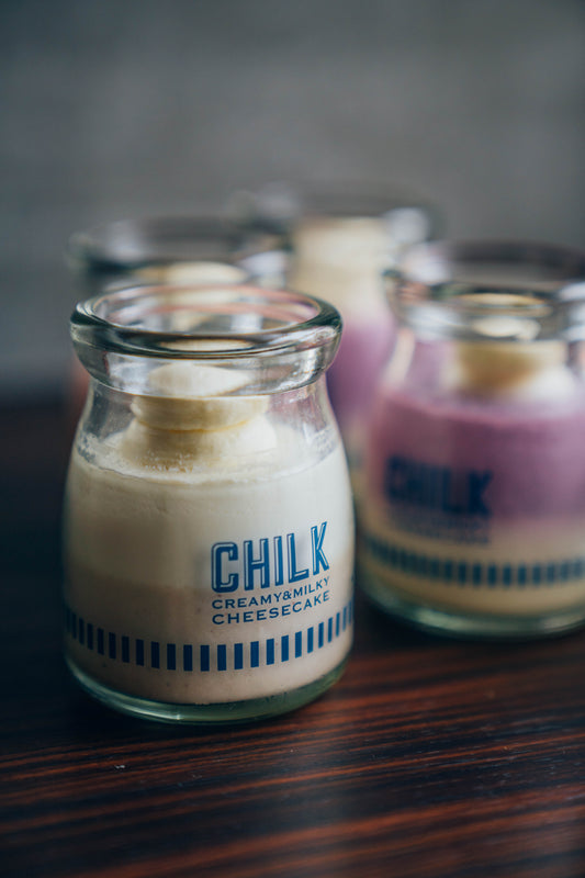 CHILK チーズケーキ 秋限定フレーバー 6個 BOX(マロン、ブルーベリー、ストロベリー）