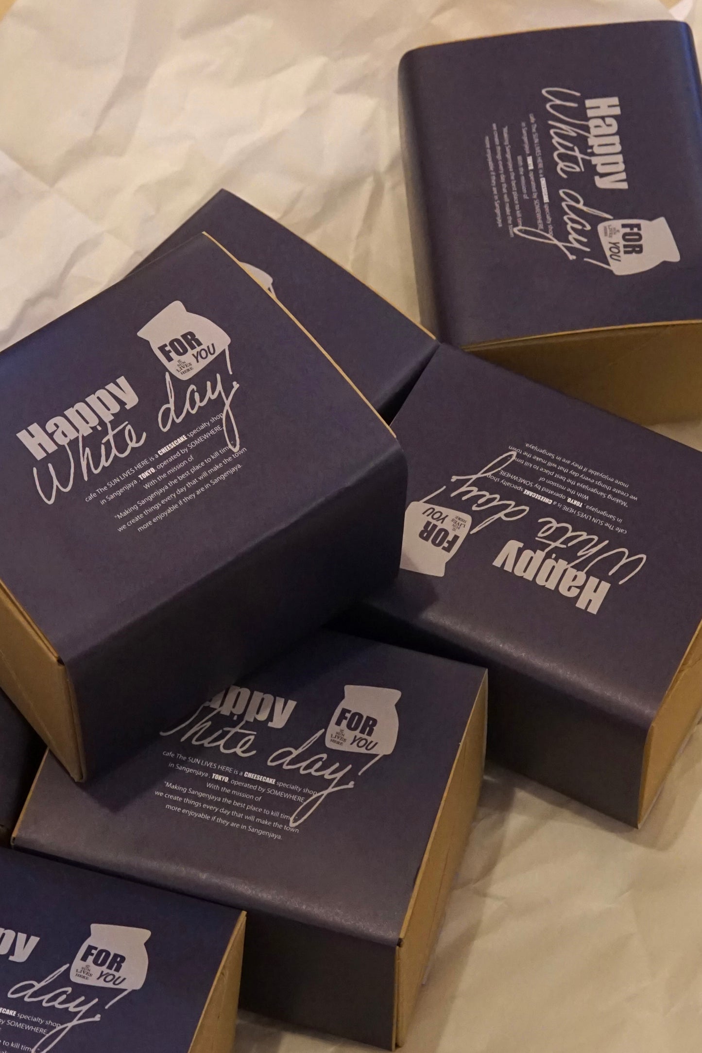 ホワイトデー熨斗（帯ラッピング）