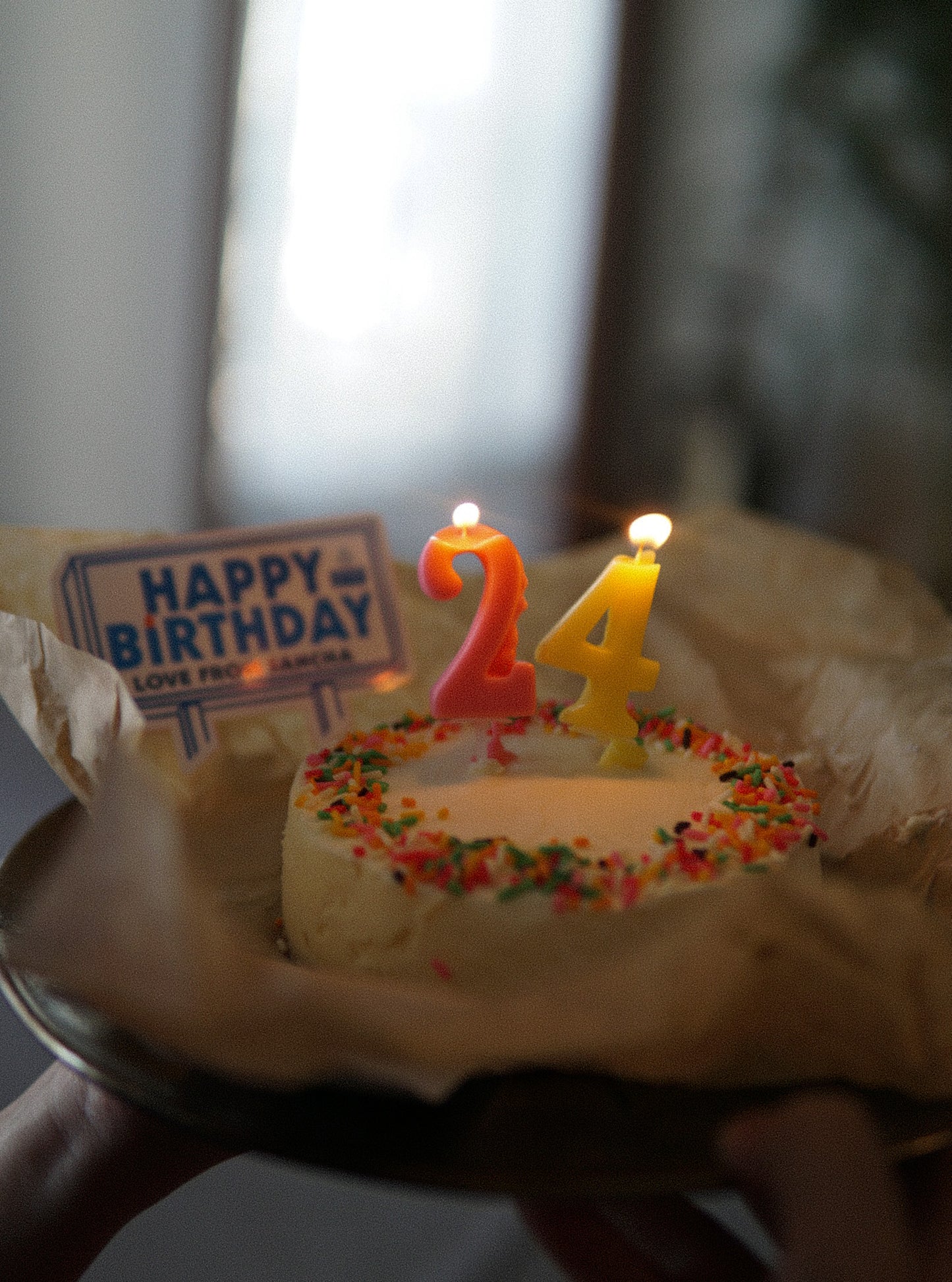 《誕生日セット》濃厚生クリームチーズケーキ12㎝