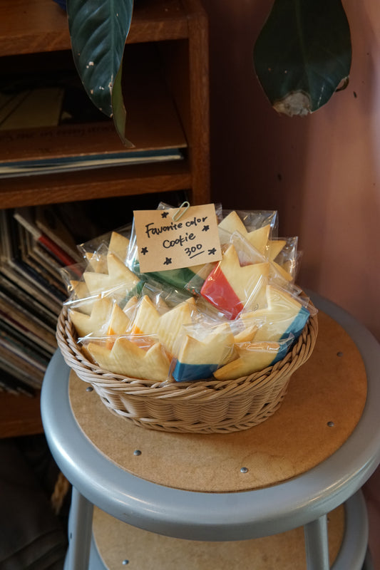 FAVORITE COLOR COOKIES  5枚セット (王冠クッキー）
