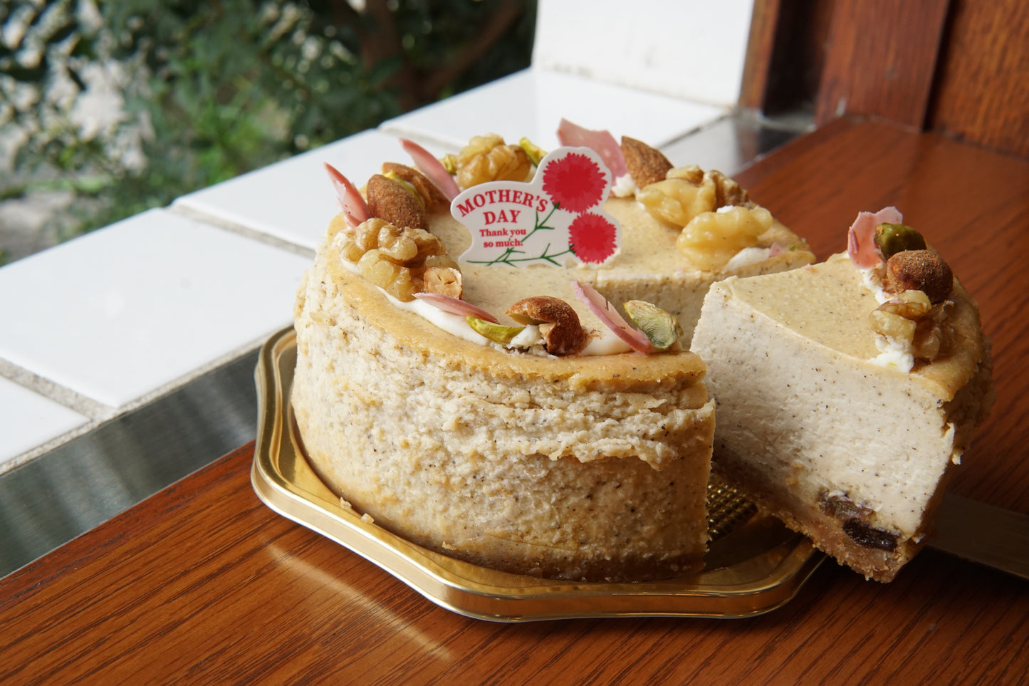 【店頭受け取り】母の日チャイNYチーズケーキ12㎝