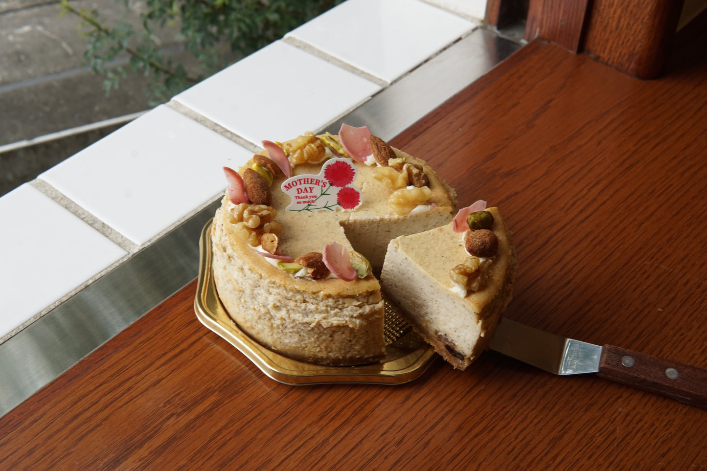 【店頭受け取り】母の日チャイNYチーズケーキ12㎝