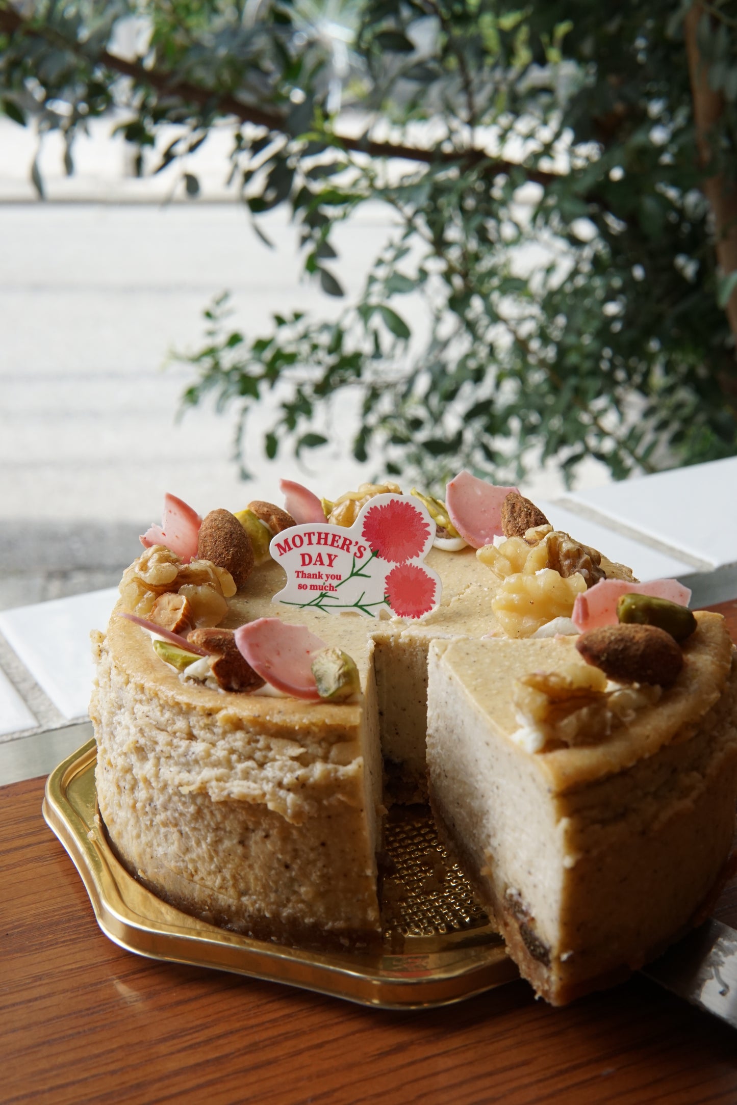 【店頭受け取り】母の日チャイNYチーズケーキ12㎝