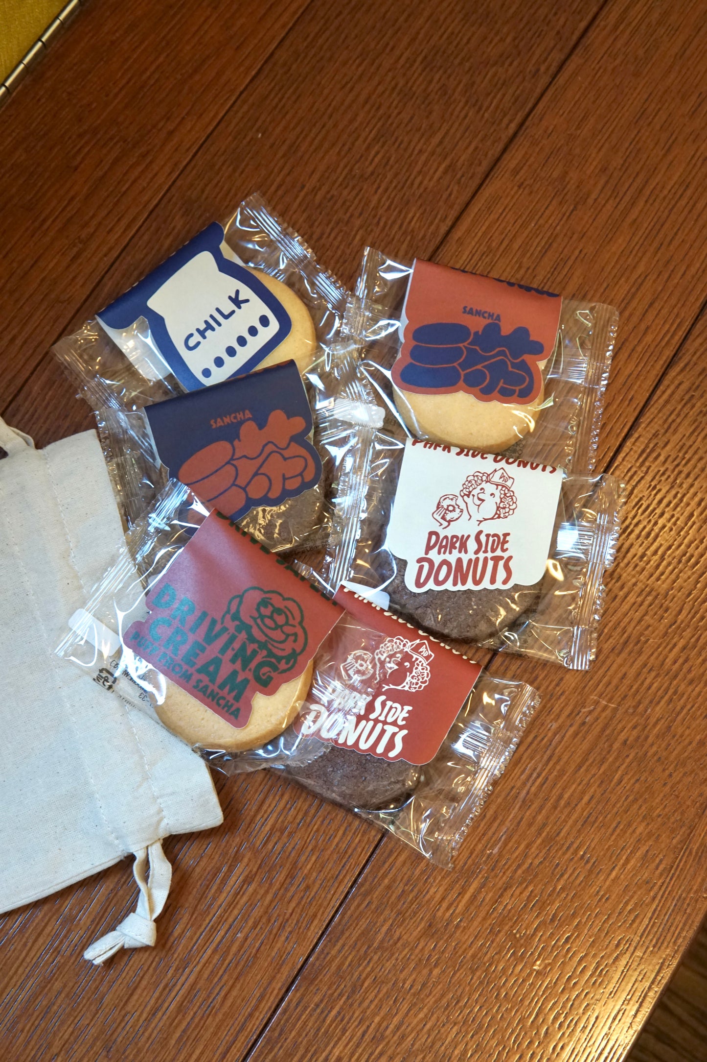COOKIES BAG | ギフト巾着クッキー 6枚入り