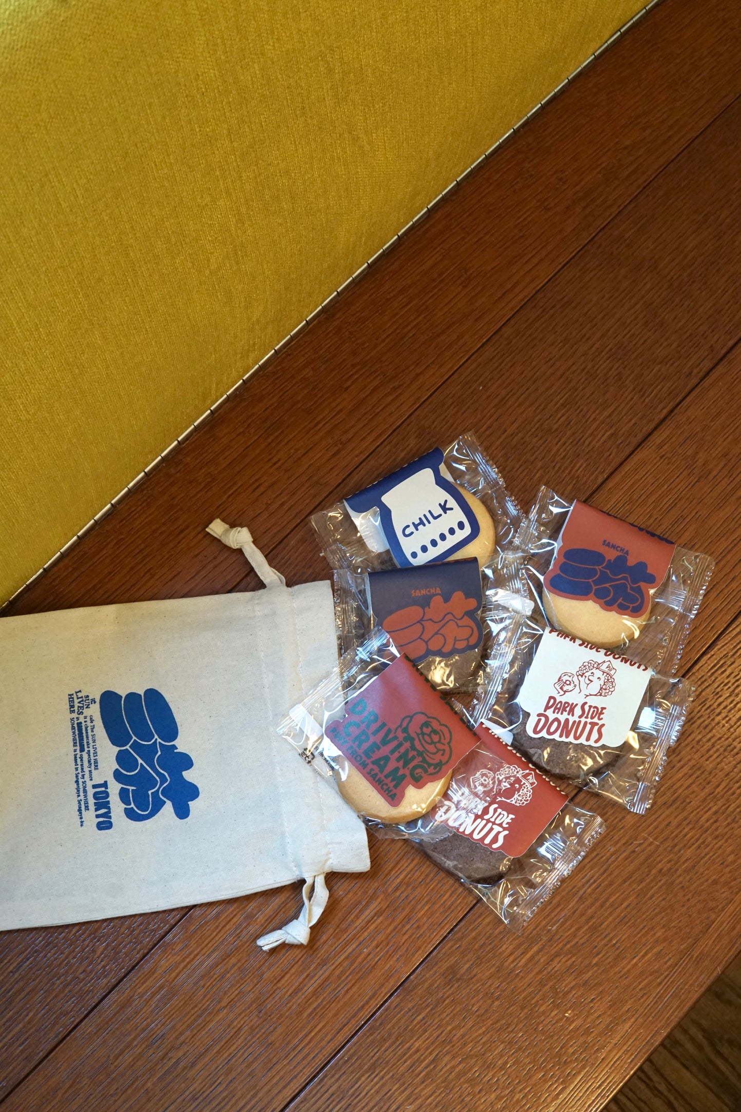 COOKIES BAG | ギフト巾着クッキー 6枚入り