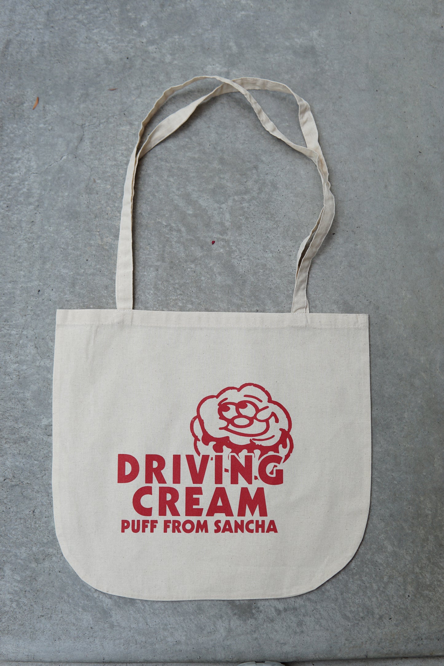PUFFY JOE TOTE BAG｜DRIVING CREAM トートバッグ