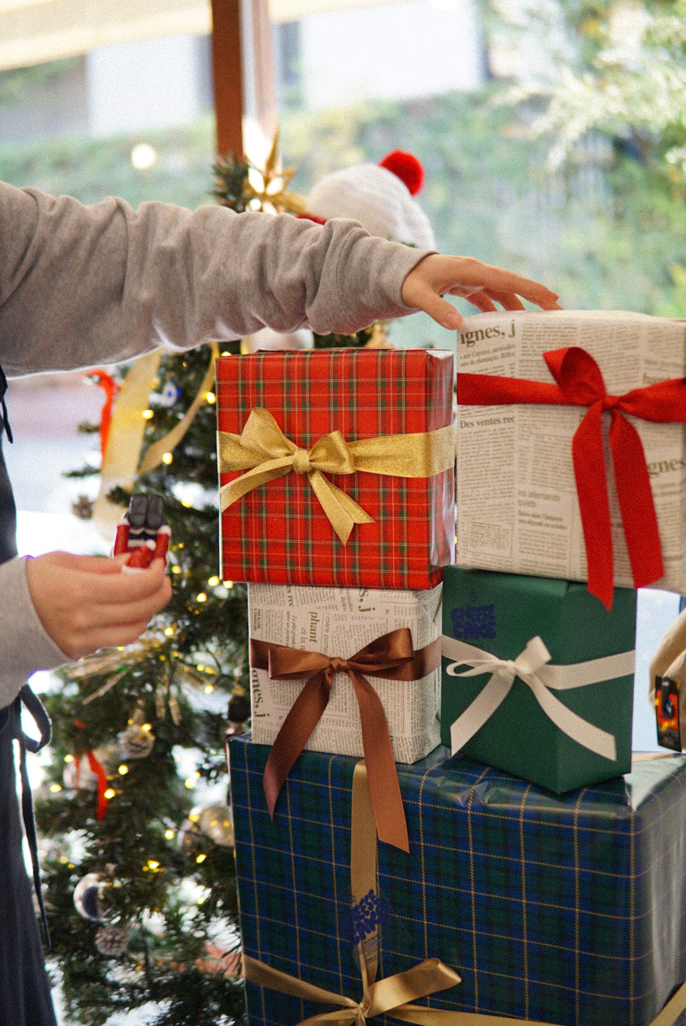 【全国配送】クリスマス生クリームチーズケーキ12㎝