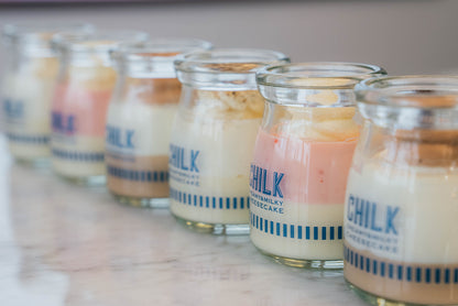 CHILK チーズケーキ 季節限定フレーバー 6個 BOX(チョコ、ほうじ茶、ストロベリー）