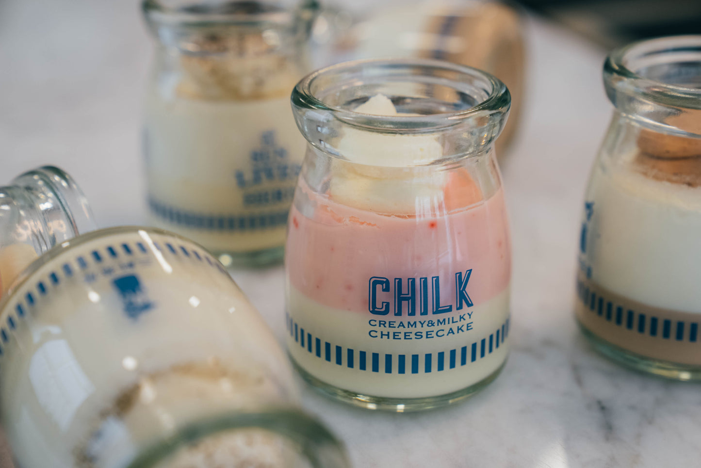 CHILK チーズケーキ 季節限定フレーバー 6個 BOX(チョコ、ほうじ茶、ストロベリー）