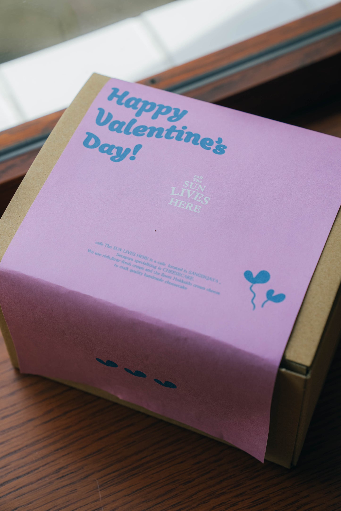 【バレンタイン】CHILK チーズケーキ  4個 BOX(チョコ、ストロベリー）