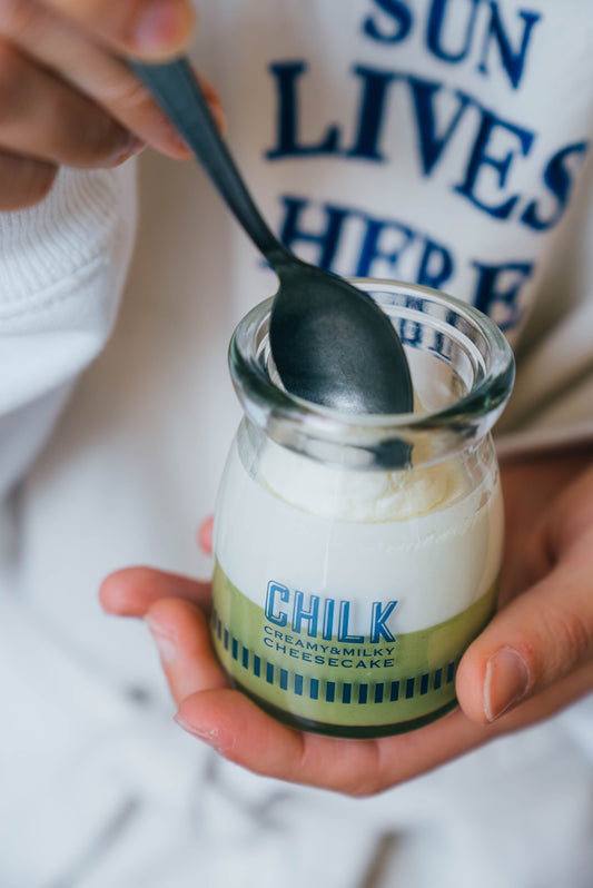 CHILK チーズケーキ 季節限定フレーバー 6個 BOX(抹茶、プレーン、ストロベリー）