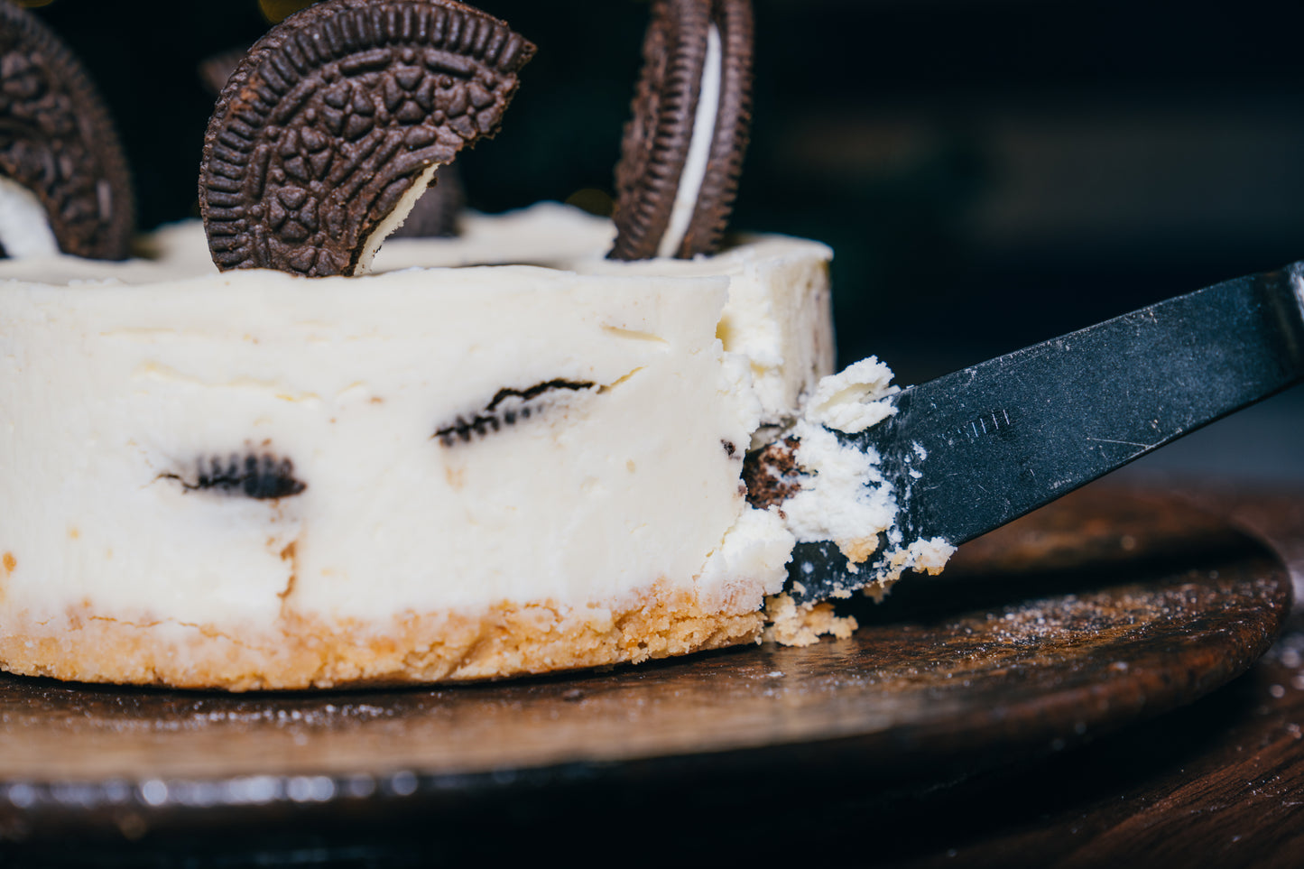 【全国配送】クリスマスクッキーの生クリームチーズケーキ12㎝