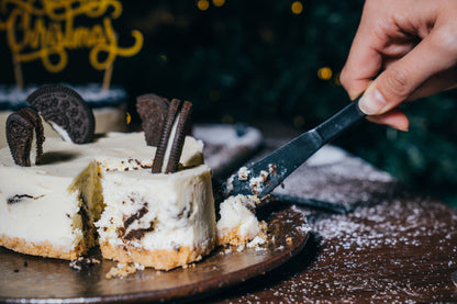 【全国配送】クリスマスクッキーの生クリームチーズケーキ15㎝