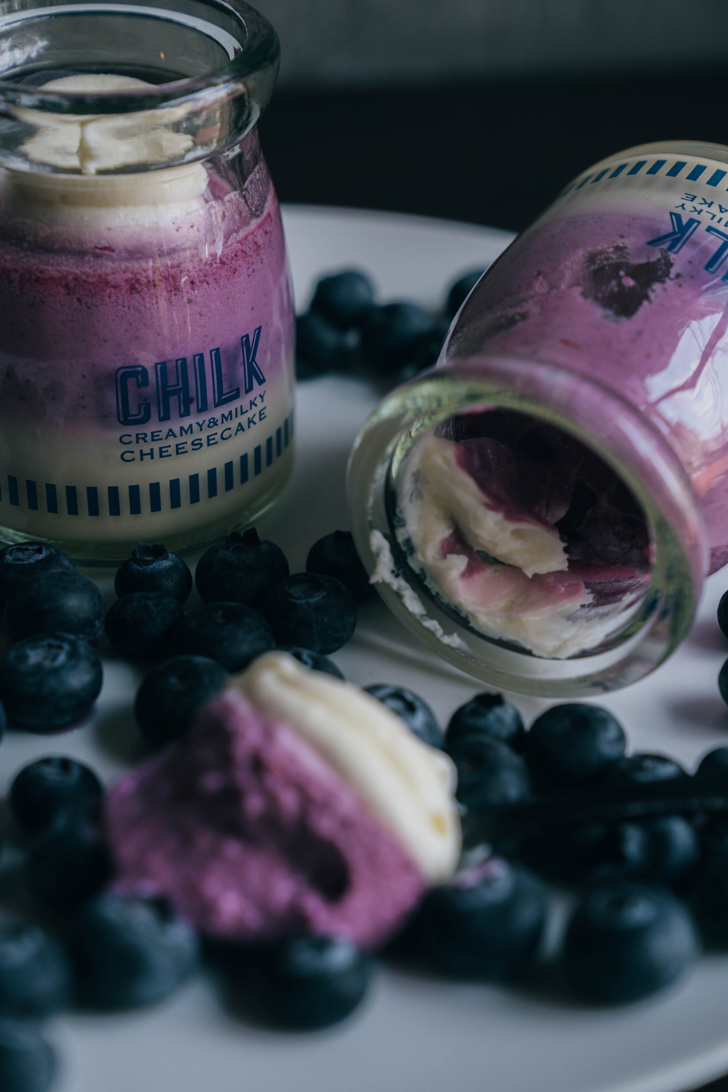 CHILK チーズケーキ 季節限定フレーバー 6個 BOX(ブルーベリー、マンゴー、ストロベリー）