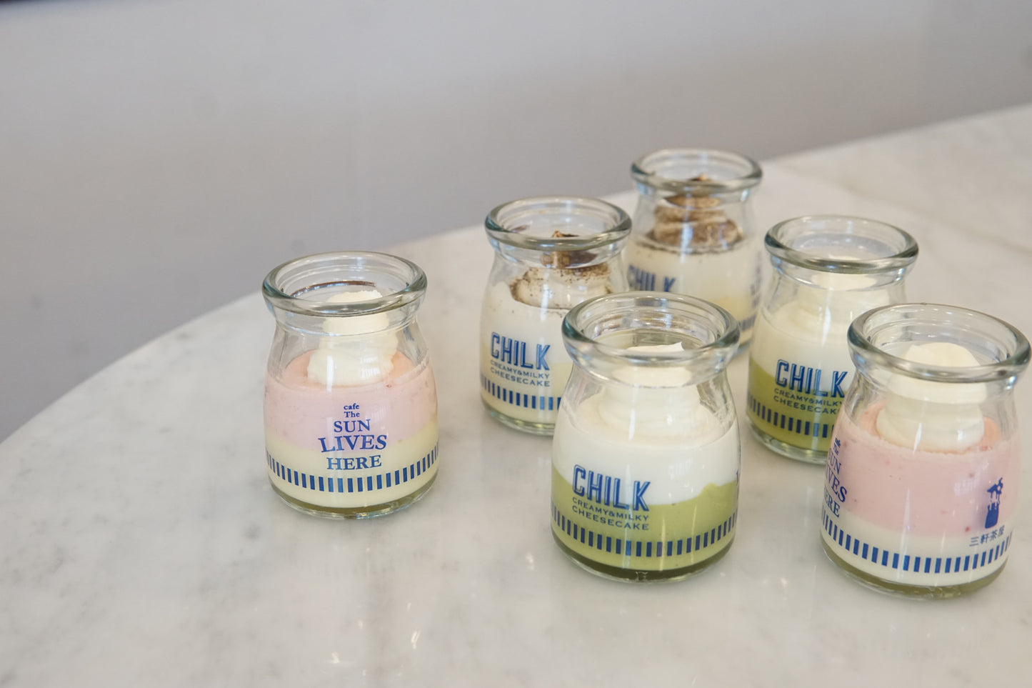 CHILK チーズケーキ 季節限定フレーバー 6個 BOX(抹茶、ほうじ茶、ストロベリー）