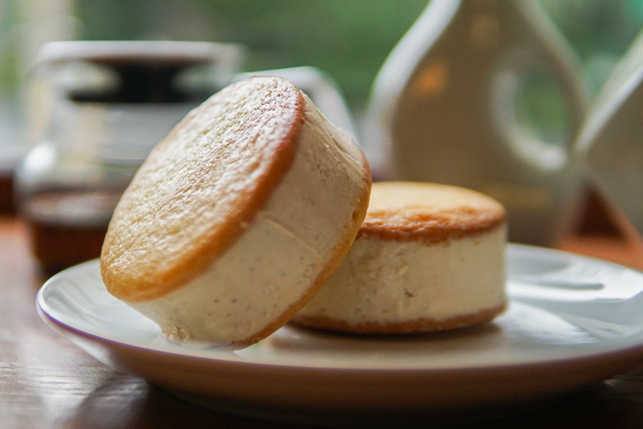 【冬限定】チーケーサンド ほうじ茶/プレーン 4個入