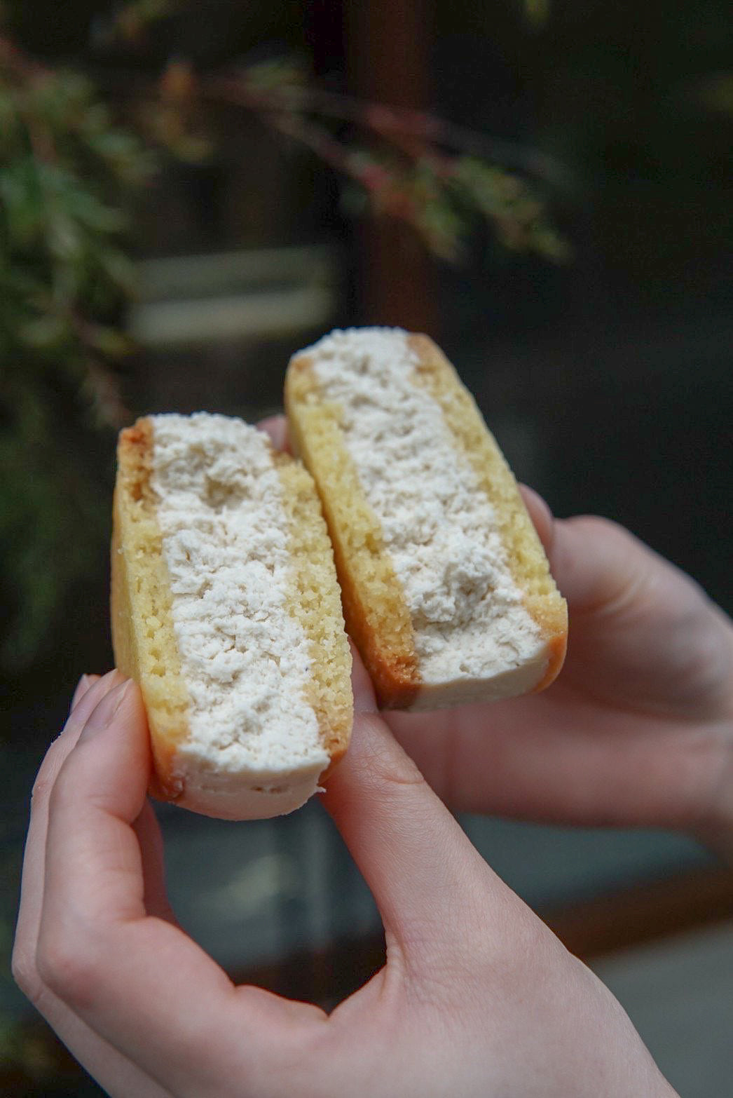 チーケーサンド ほうじ茶/抹茶 4個入